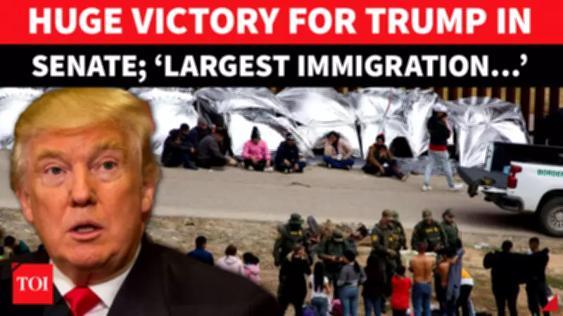 Trump's $70 Billion Immigration Bill Clears Senate Hurdle Amid GOP Divisions