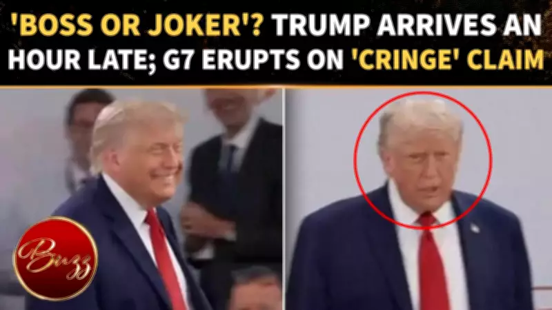 Trump's 'I'm the Boss' Moment at G7 Summit Sparks Cringe Reaction Online