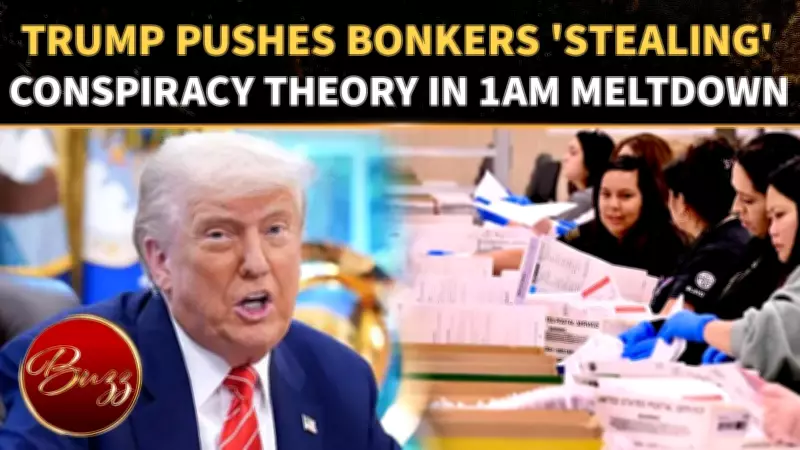 Trump's Late-Night Rant: Conspiracy Theory on 'Stolen' California Votes