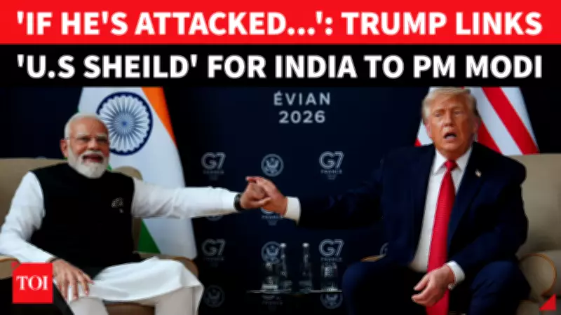 Trump's Rare Security Remark for Modi at G7 Summit Sparks Global Frenzy
