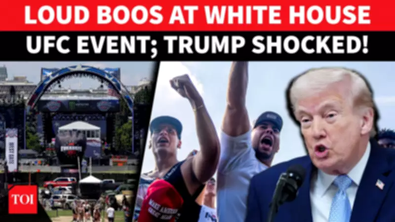 Trump's White House UFC Birthday Bash Hit by Boos and Jeers