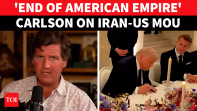 Tucker Carlson Schools Trump and MAGA on US Global Influence After Iran Deal