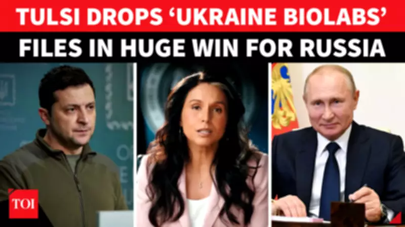 Tulsi Gabbard Exposes 40+ US-Funded Biolabs in Ukraine Handling Anthrax, Ebola