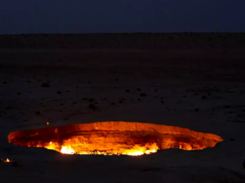 Turkmenistan's Darvaza Gas Crater: The Gates of Hell That Won't Stop Burning
