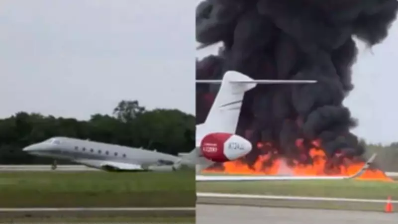 Two Pilots Killed in Private Jet Crash in Dominican Republic, Video Surfaces