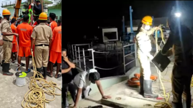 Two workers missing after falling into BWSSB treatment tank in Bengaluru's Varthur