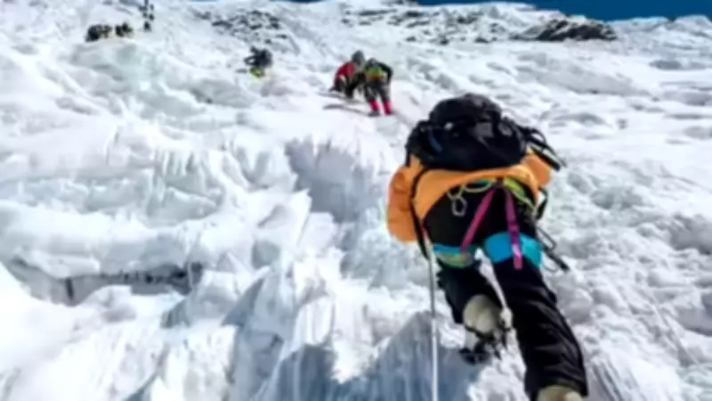 Tyler Andrews Everest Speed Record Sparks Debate Over Oxygen Use