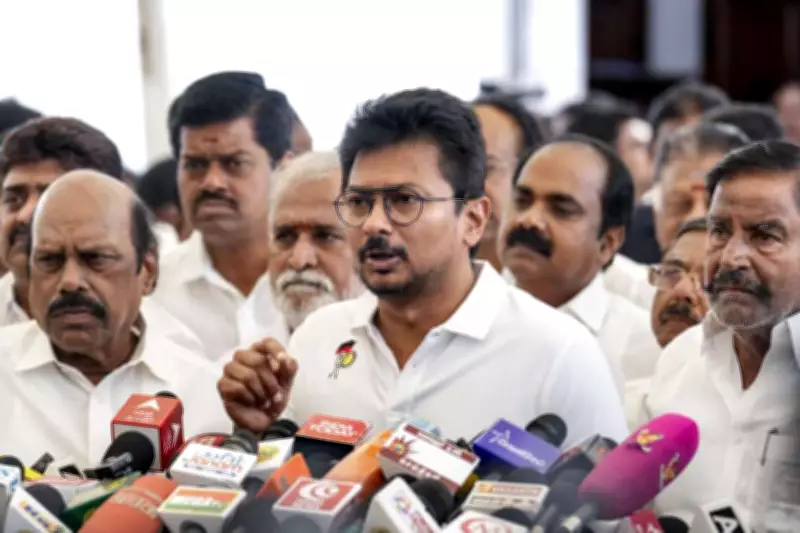 Udhayanidhi Stalin's Personal Jibe at Vijay Draws Sharp TVK Counterattack