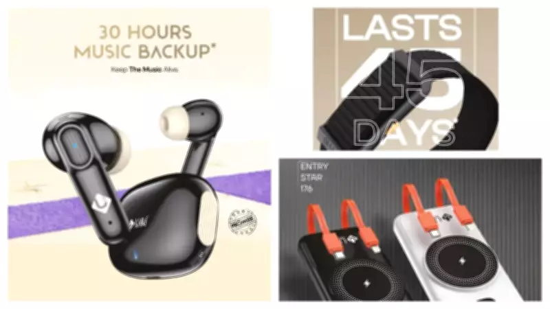 U&i Launches Fitness Smart Band, Power Bank, TWS, and Adapter in India
