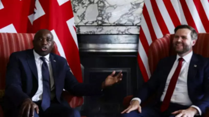 UK Deputy PM Lammy Tells US VP Vance He Was Wrong to Link Teen Murder to Migration