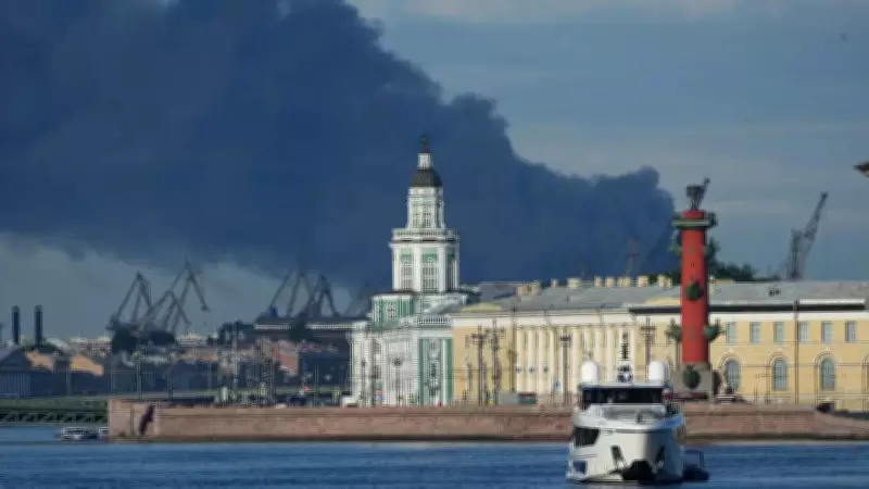 Ukraine Drone Attack on Russia Kills One, Sets Oil Depot Ablaze