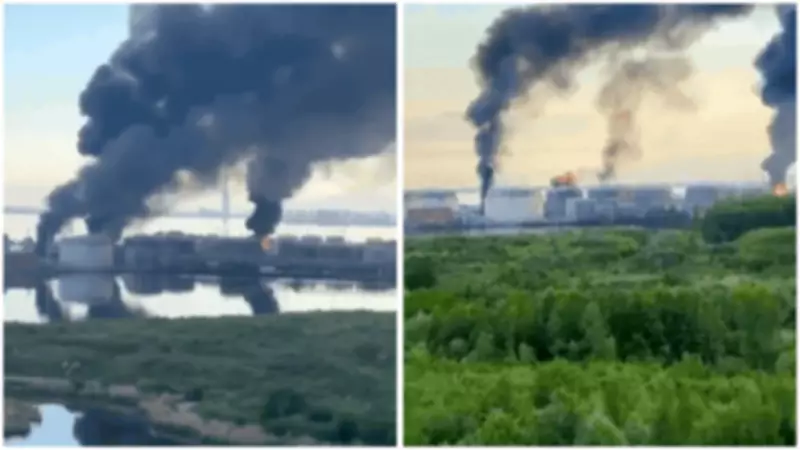 Ukraine Drone Strikes Deep Inside Russia as St Petersburg Hosts Putin Forum