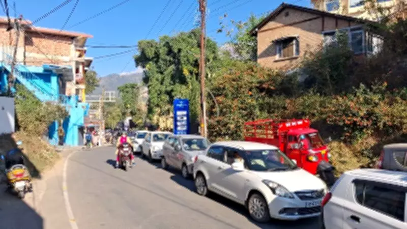Unchecked Parking and Tourist Rush Trigger Traffic Crisis in Palampur