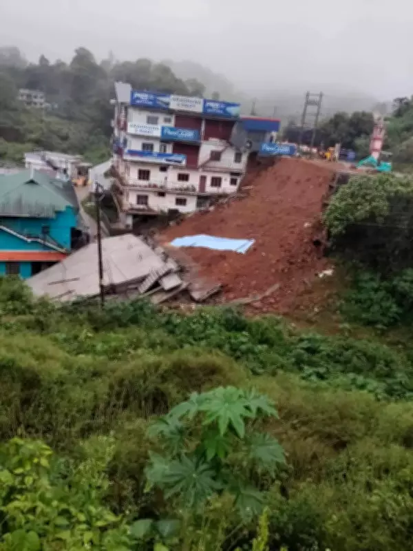 Under-construction building collapses in Idukki, no casualties reported