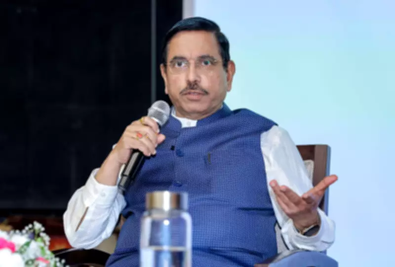 Union Minister Pralhad Joshi inspects Hubballi sports complex, urges action on maintenance