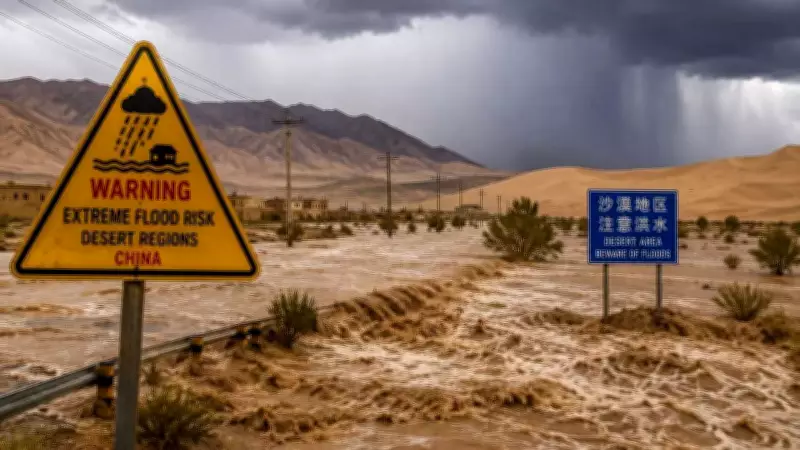 Unusual Flood Threat Looms Over China's Taklamakan Desert This Summer