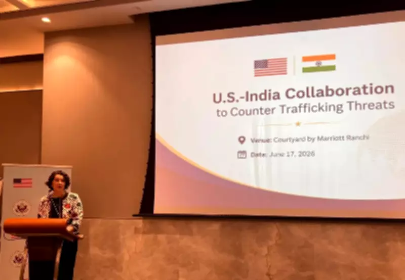 US Consul General Warns of Trafficking Networks, Urges Stronger US-India Collaboration