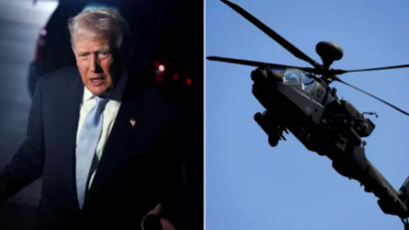 US Launches Strikes on Iran After Apache Helicopter Downed Near Strait of Hormuz