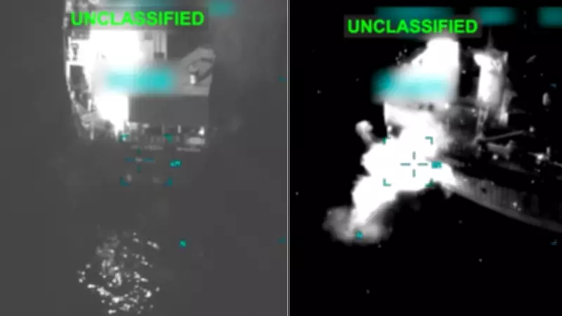 US releases footage of attack on oil tanker MT Jalveer with 20 Indians onboard