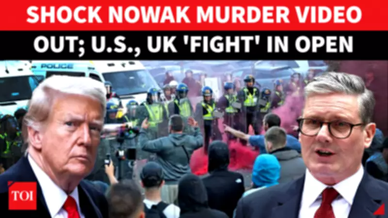 US-UK Tensions Rise After Henry Nowak Murder Video Sparks Global Outrage