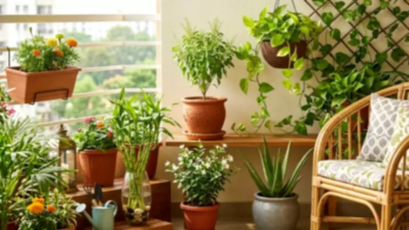 Vastu-Approved Balcony Plants for Prosperity, Health, and Positive Energy