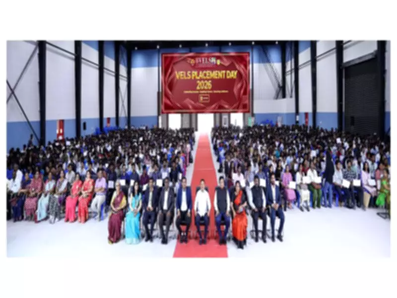 Vels University Placement Day 2026: 2,846 Offers, 91.25% Placement Rate