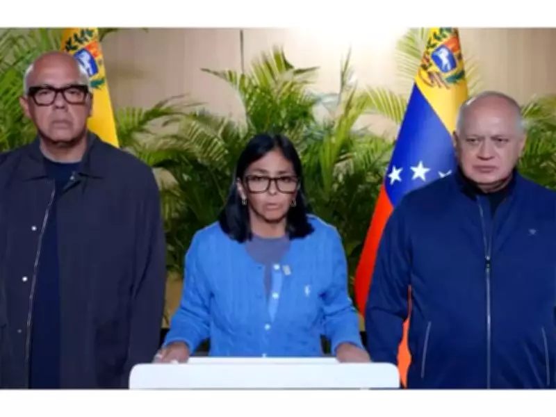 Venezuela's Acting President Rodriguez Thanks World Leaders for Earthquake Aid