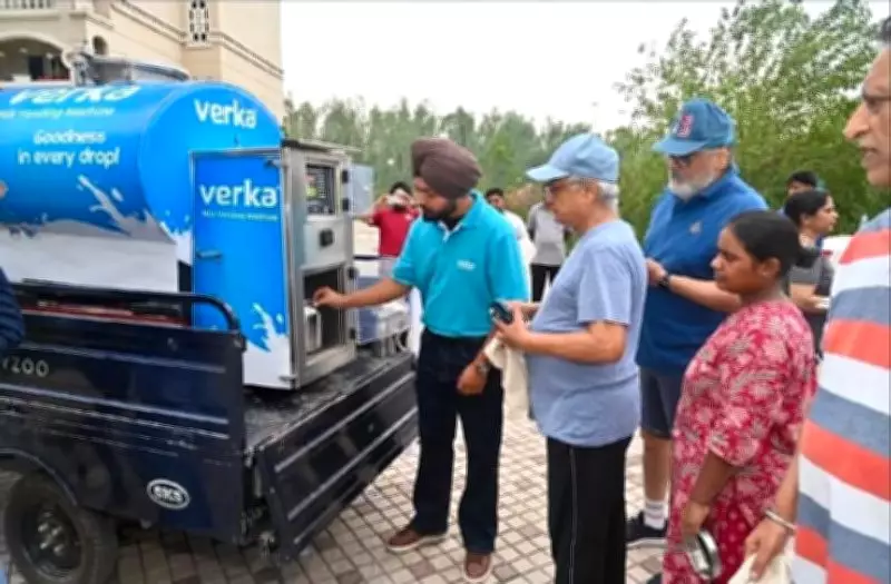 Verka and PPCB Launch Mobile Milk Vending Van to Reduce Plastic Waste in Mohali
