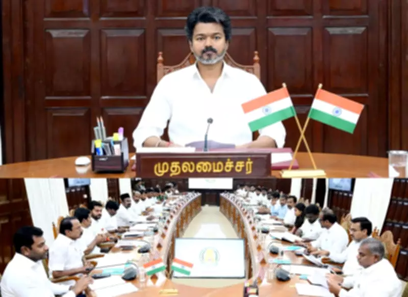 Vijay Reviews 436 Projects in First TN Cabinet Meet, Vows Clean Gov