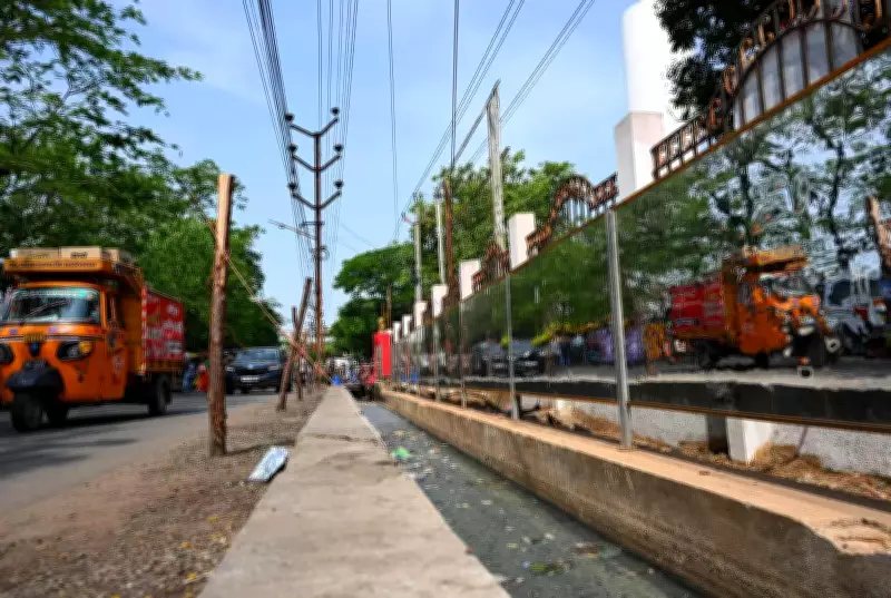 Vijayawada Civic Body Installs Mirrors to Curb Open Urination