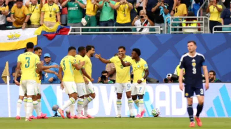 Vini Jr Brace Helps Brazil Top Group C; Morocco Beats Haiti 4-2