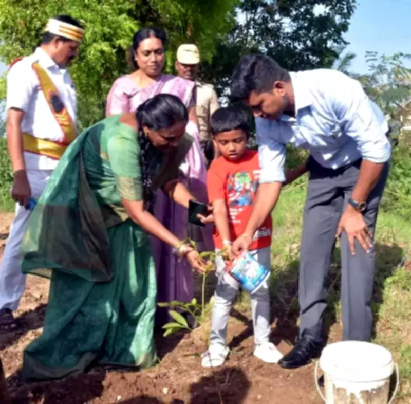 Virudhunagar Collector Launches Tree Plantation Drive for World Environment Day