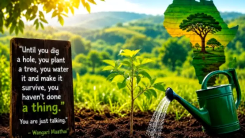 Wangari Maathai's Lesson: Actions Speak Louder Than Intentions