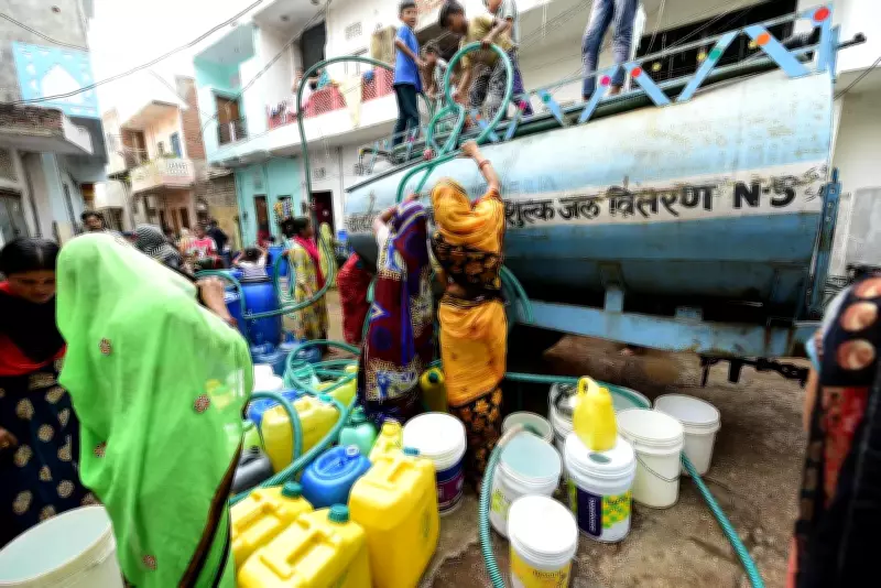 Water Crisis Deepens in Jaipur as Tanker Owners Join Strike