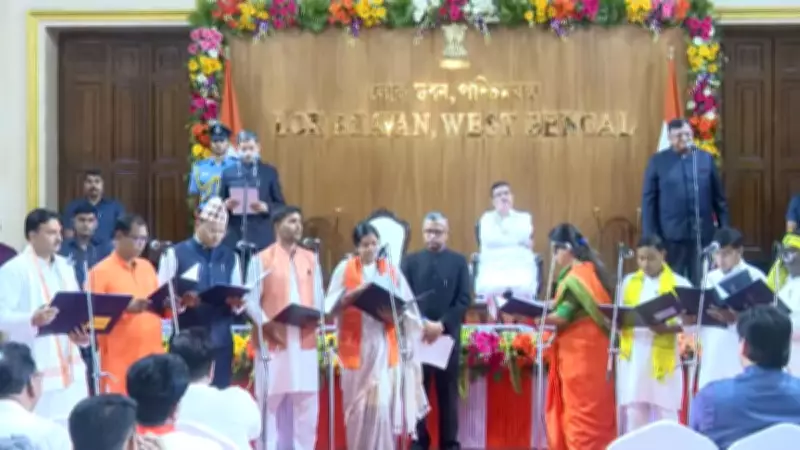 West Bengal Cabinet Expansion: 35 BJP MLAs Sworn In as Ministers
