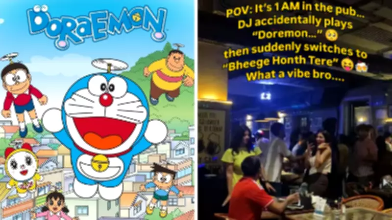 When Doraemon Replaced the DJ: Mumbai Pubs Turn into Giant Childhood Singalongs