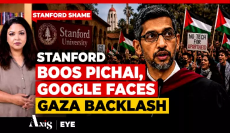 Why Google CEO Sundar Pichai Got Booed at Stanford University Over Palestine Flag