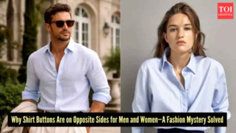 Why Men's Buttons Are on the Right and Women's on the Left