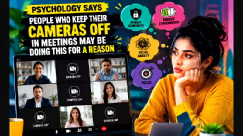 Why People Keep Cameras Off on Video Calls: The Psychology Behind It