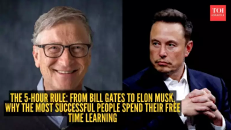 Why Successful People Follow the 5-Hour Rule for Daily Learning