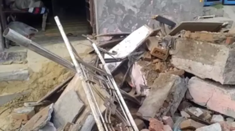 Woman dies as balcony washroom collapses in Faridabad; boy missing in canal