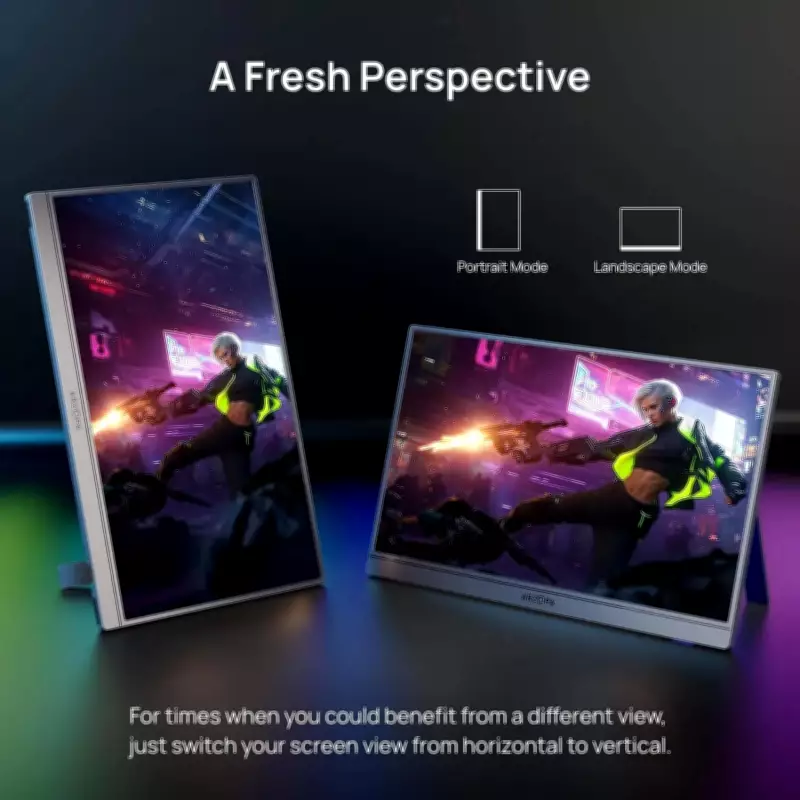 XElectron Launches Arzopa Z3FC: 16.1-Inch Portable Gaming Monitor with 180Hz in India