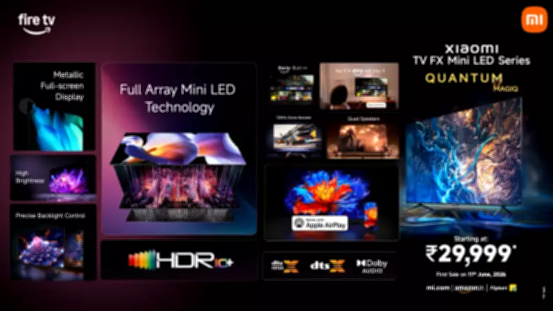 Xiaomi Launches FX Mini LED TV Series in India Starting at Rs 29,999