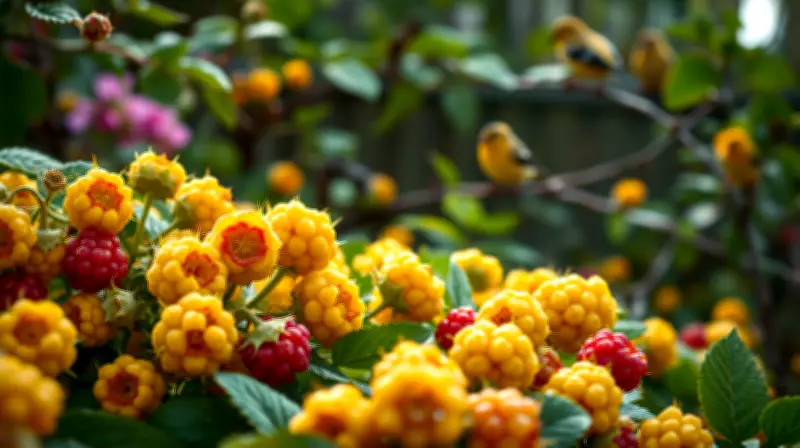Yellow Raspberries Trick Birds Using Color Vision: Natural Pest Control