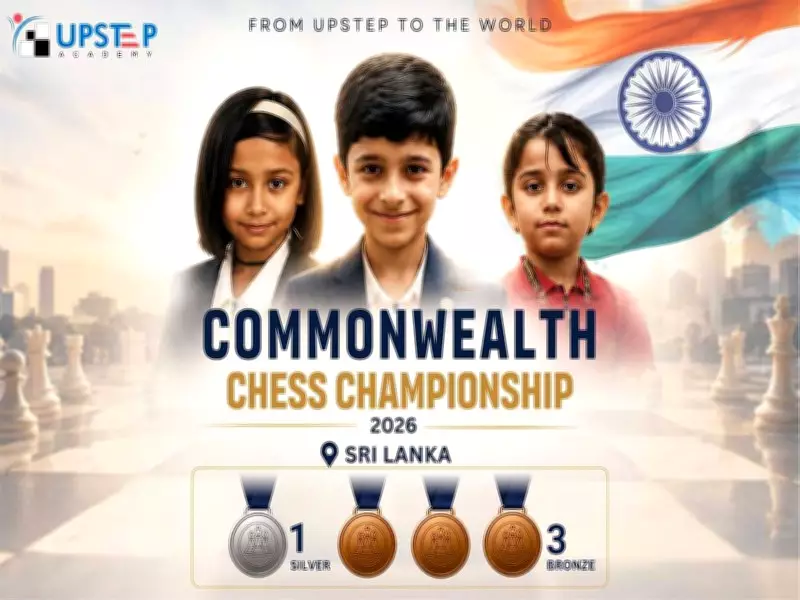 Young Indian Chess Players Win Four Medals at Commonwealth Championship 2026