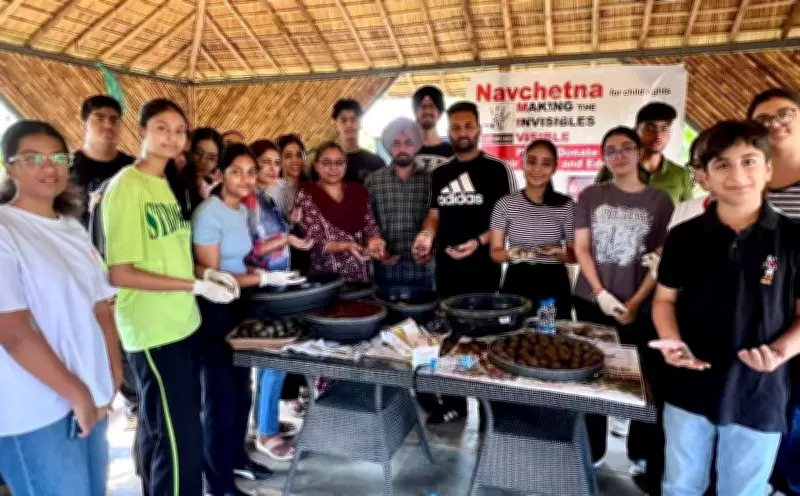 Young Participants Embrace Green Mission Through Seed Ball Workshop in Ludhiana
