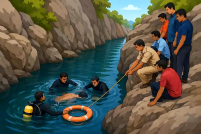 Youth Drowns After Getting Trapped in Rocky Valley Near Hubballi Lake