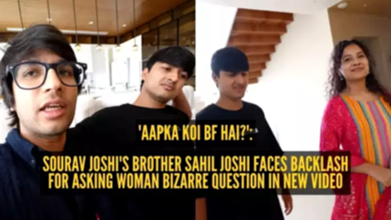YouTuber Sourav Joshi Faces Backlash Over Brother Marriage Vlog Prank