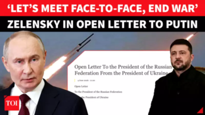Zelensky Invites Putin to Face-to-Face Summit, Trump Urges Compromise
