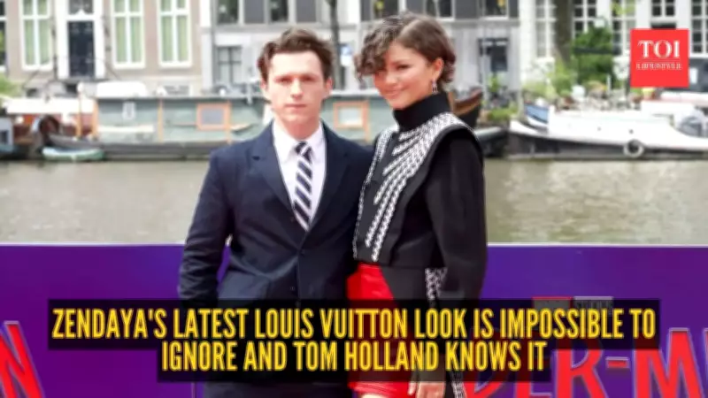 Zendaya and Tom Holland Stun in Coordinated Looks for Spider-Man Promo in Amsterdam